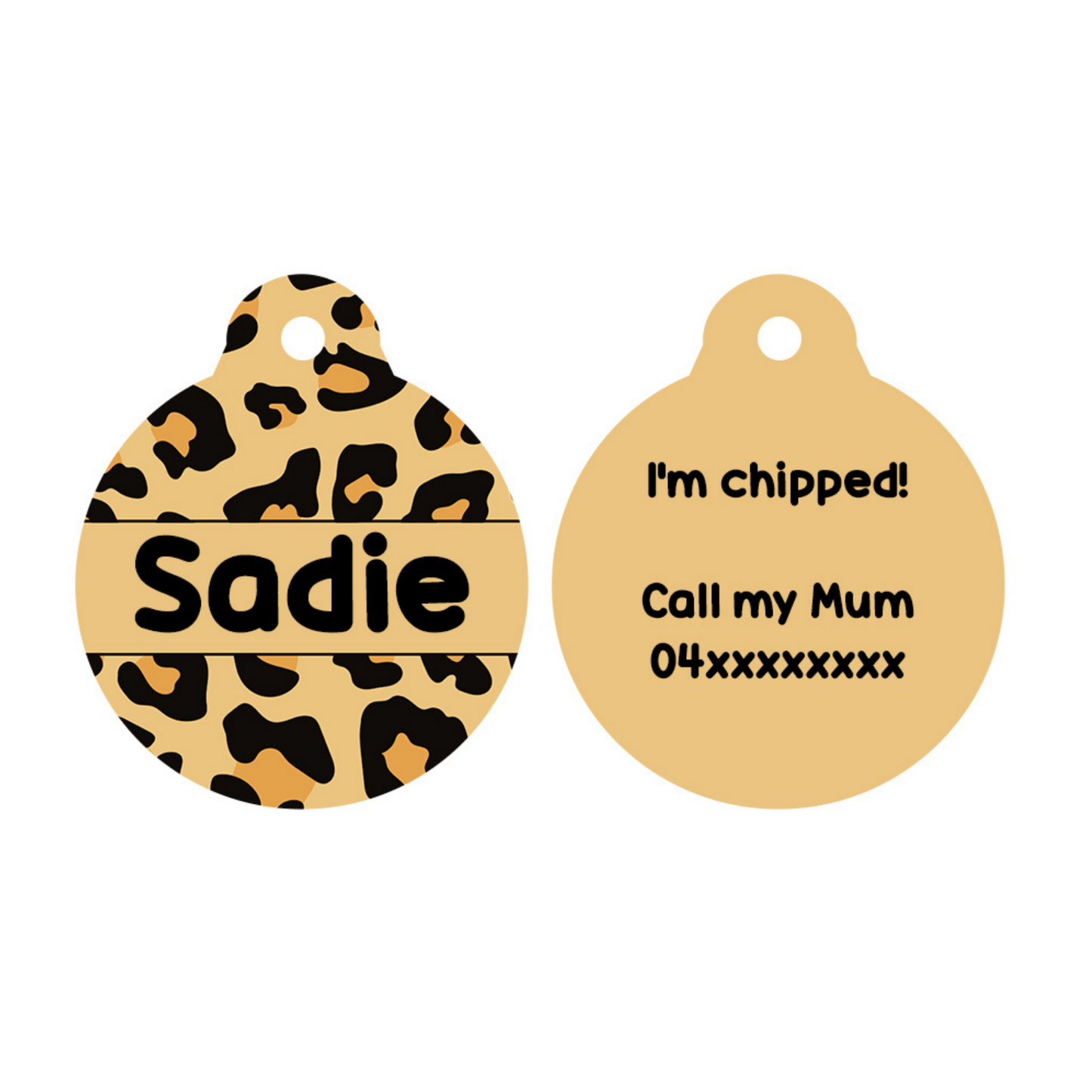 Wild About You - Pet Tag