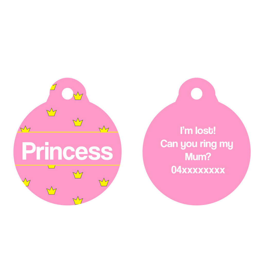 Only for a Princess - Pet Tag