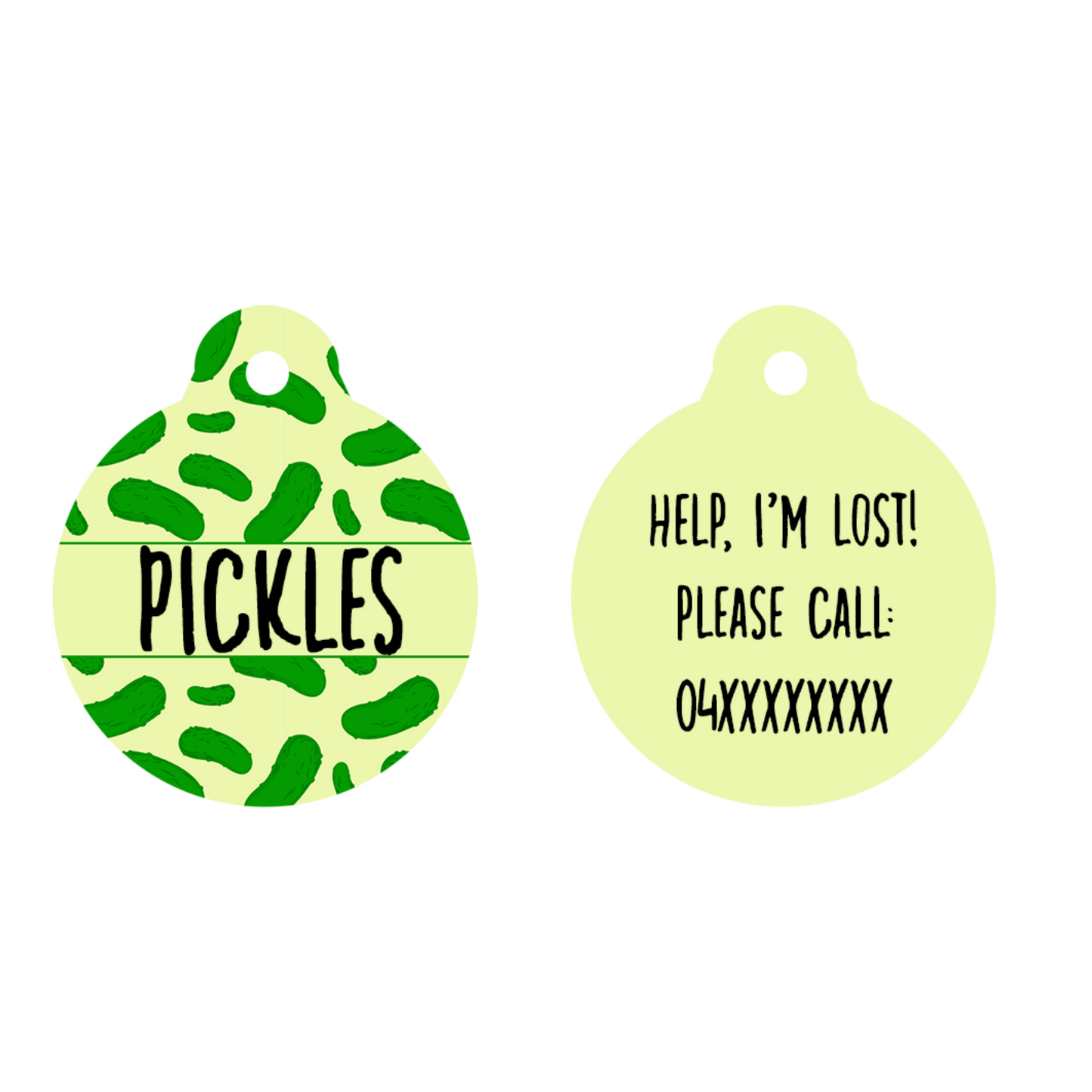 Feelin' Pickle-ish - Pet Tag