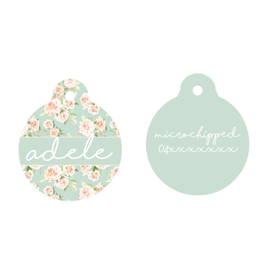 Aesthetic Flowers - Pet Tag